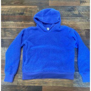 Athleta Kids Blue Fleece Hoodie